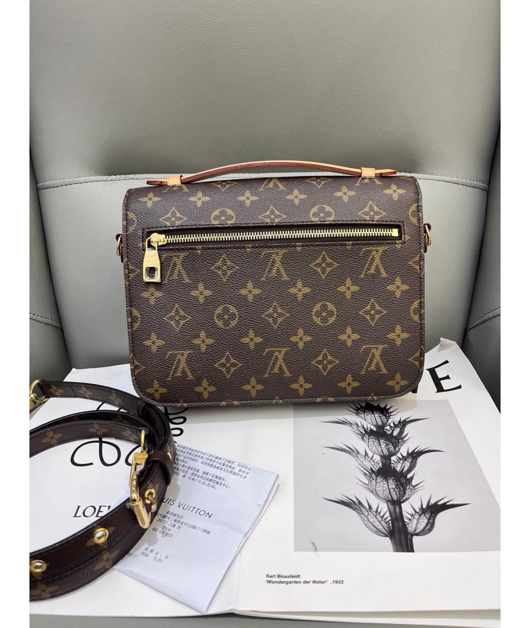 LOUIS VUITTON Синтетическая сумка через плечо, фото 3