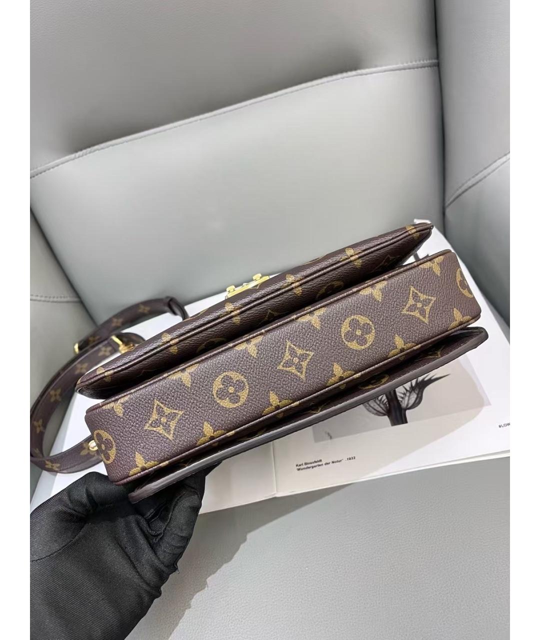 LOUIS VUITTON Синтетическая сумка через плечо, фото 8