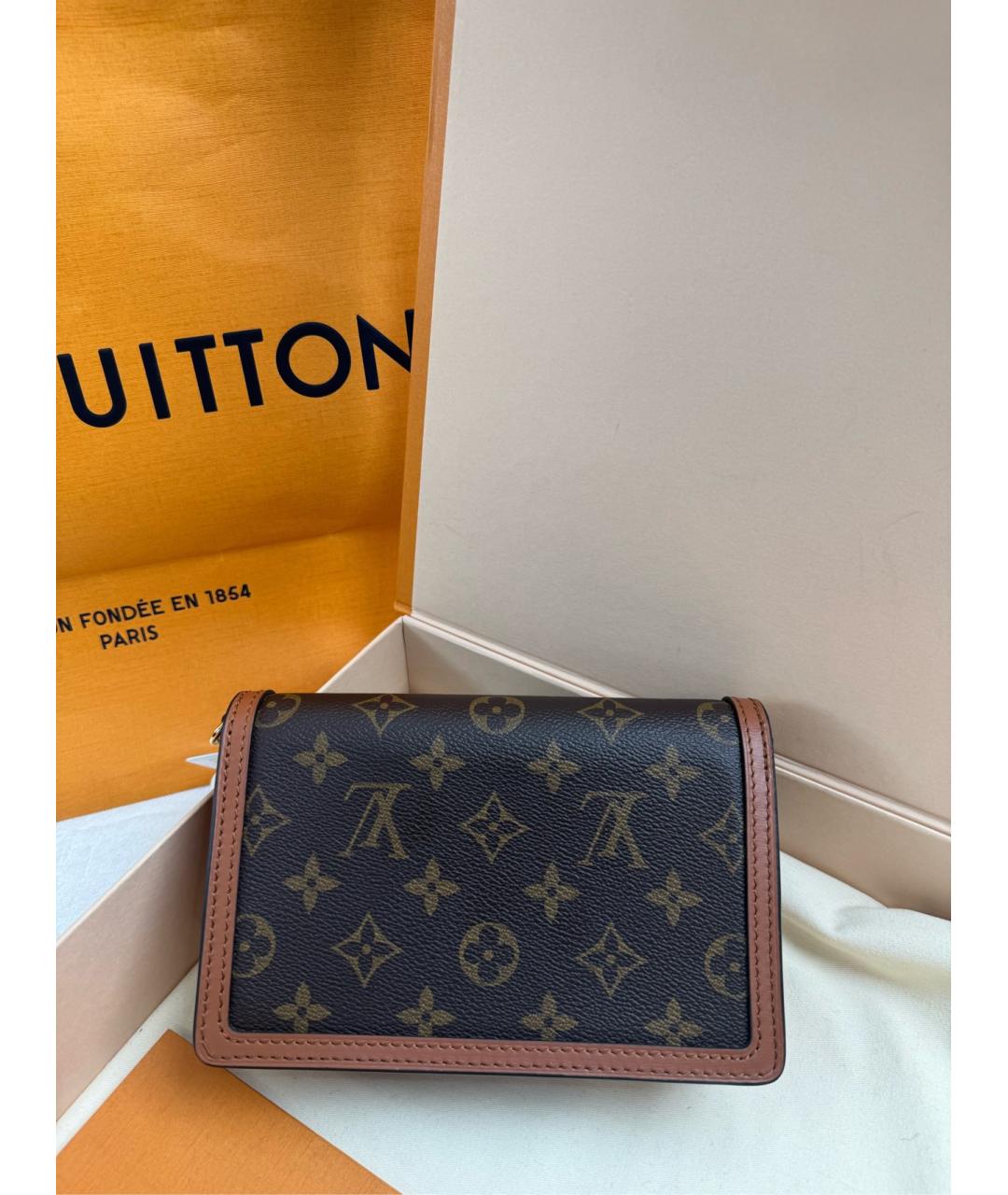 LOUIS VUITTON Синтетическая сумка через плечо, фото 3