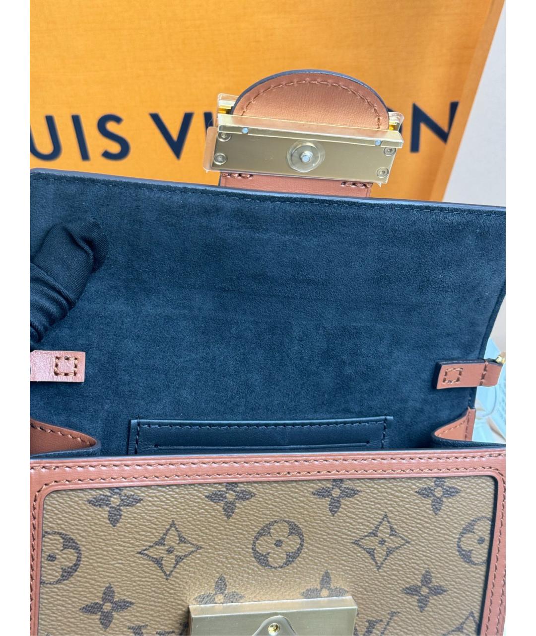 LOUIS VUITTON Синтетическая сумка через плечо, фото 4