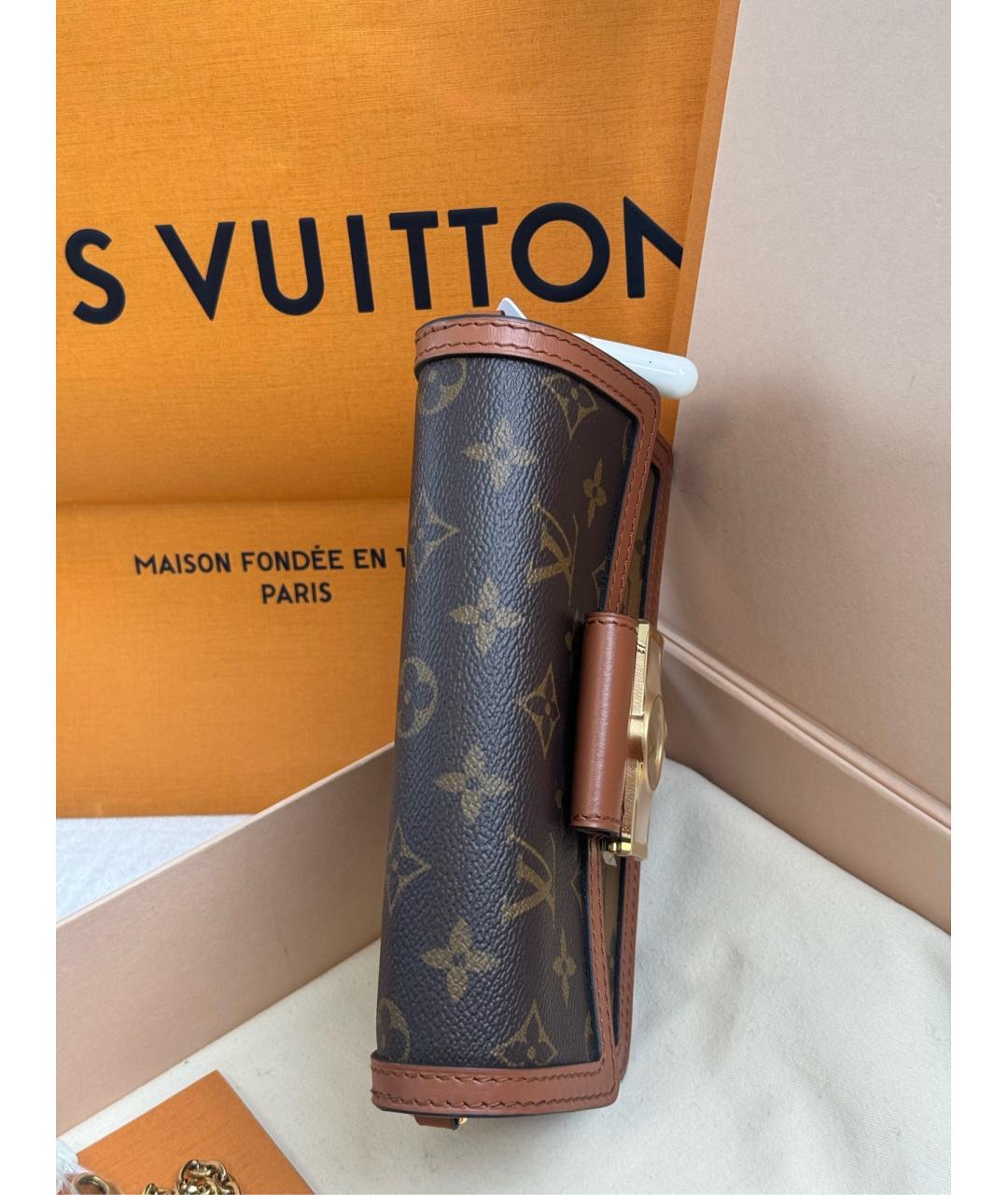 LOUIS VUITTON Синтетическая сумка через плечо, фото 6