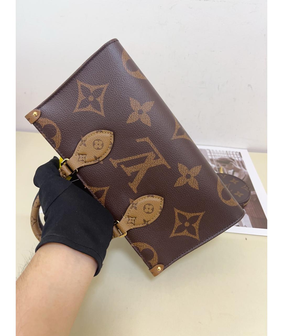 LOUIS VUITTON Синтетическая сумка через плечо, фото 3