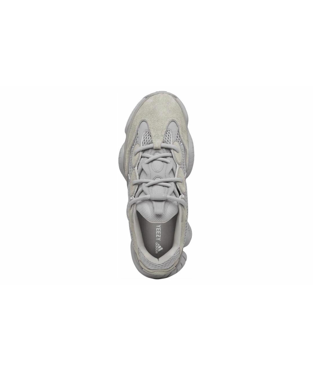 ADIDAS YEEZY Серые низкие кроссовки / кеды, фото 3