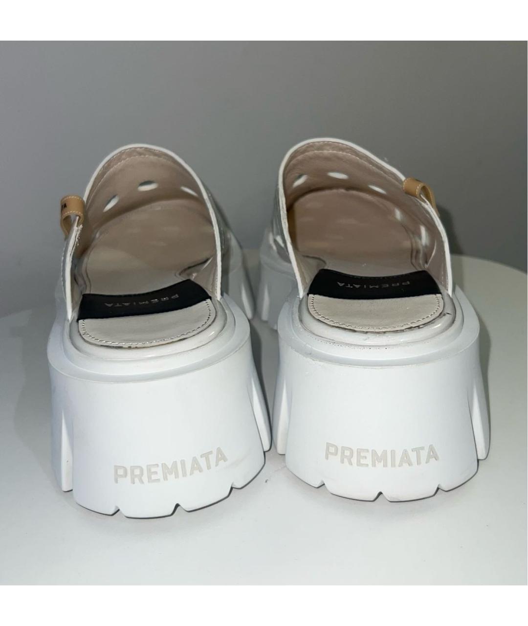 PREMIATA Белые сабо, фото 4