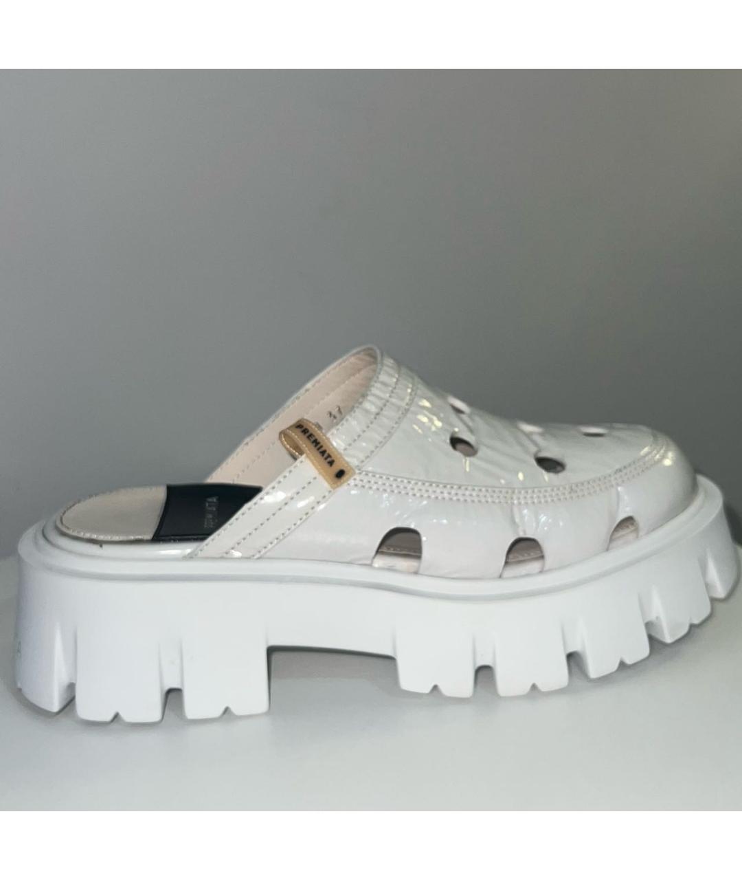 PREMIATA Белые сабо, фото 5