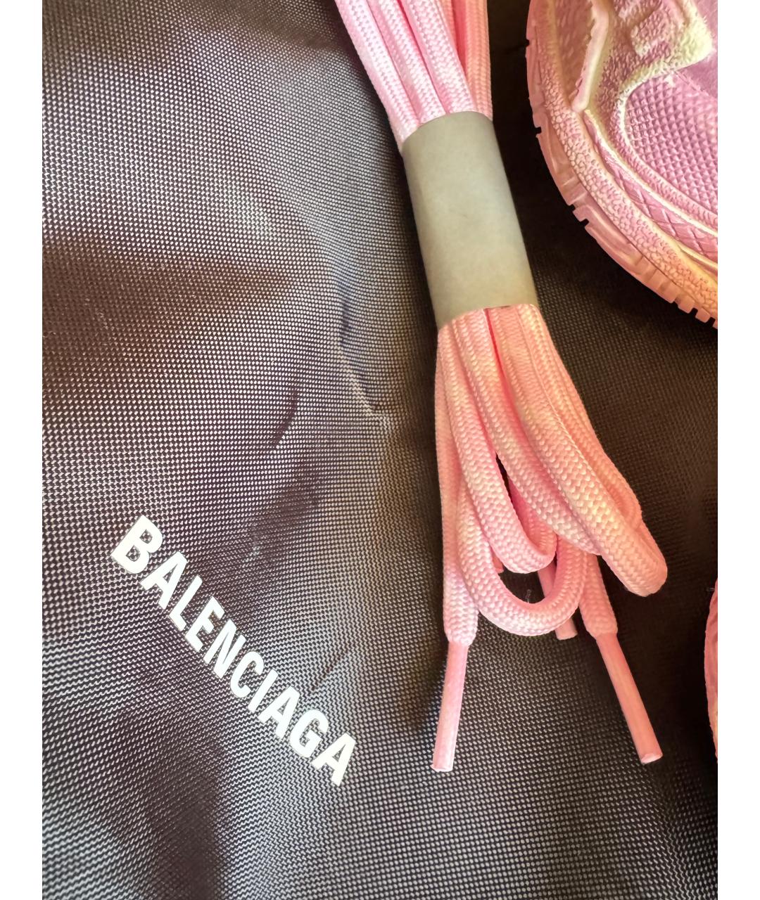 BALENCIAGA Розовые кроссовки, фото 6
