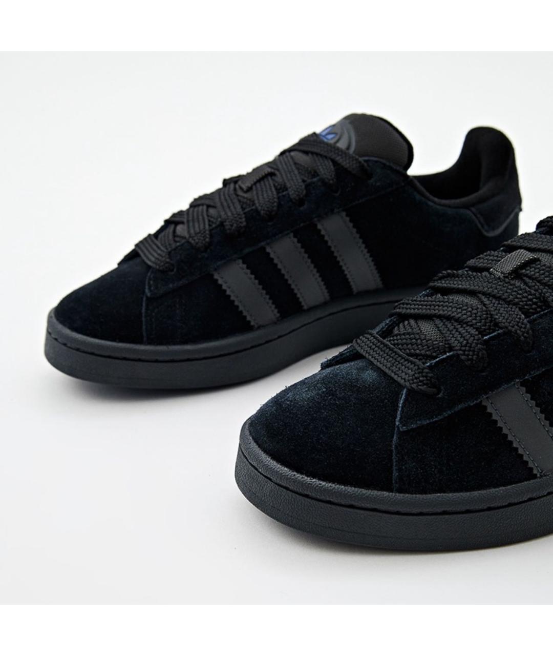 ADIDAS Черные замшевые кроссовки, фото 6