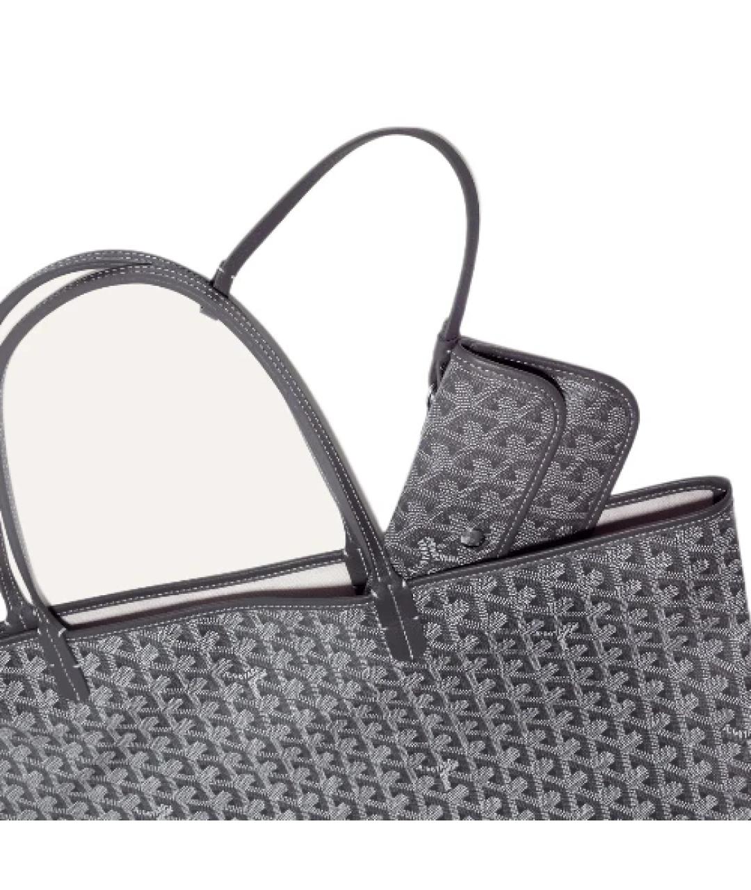 GOYARD Серая сумка тоут, фото 4