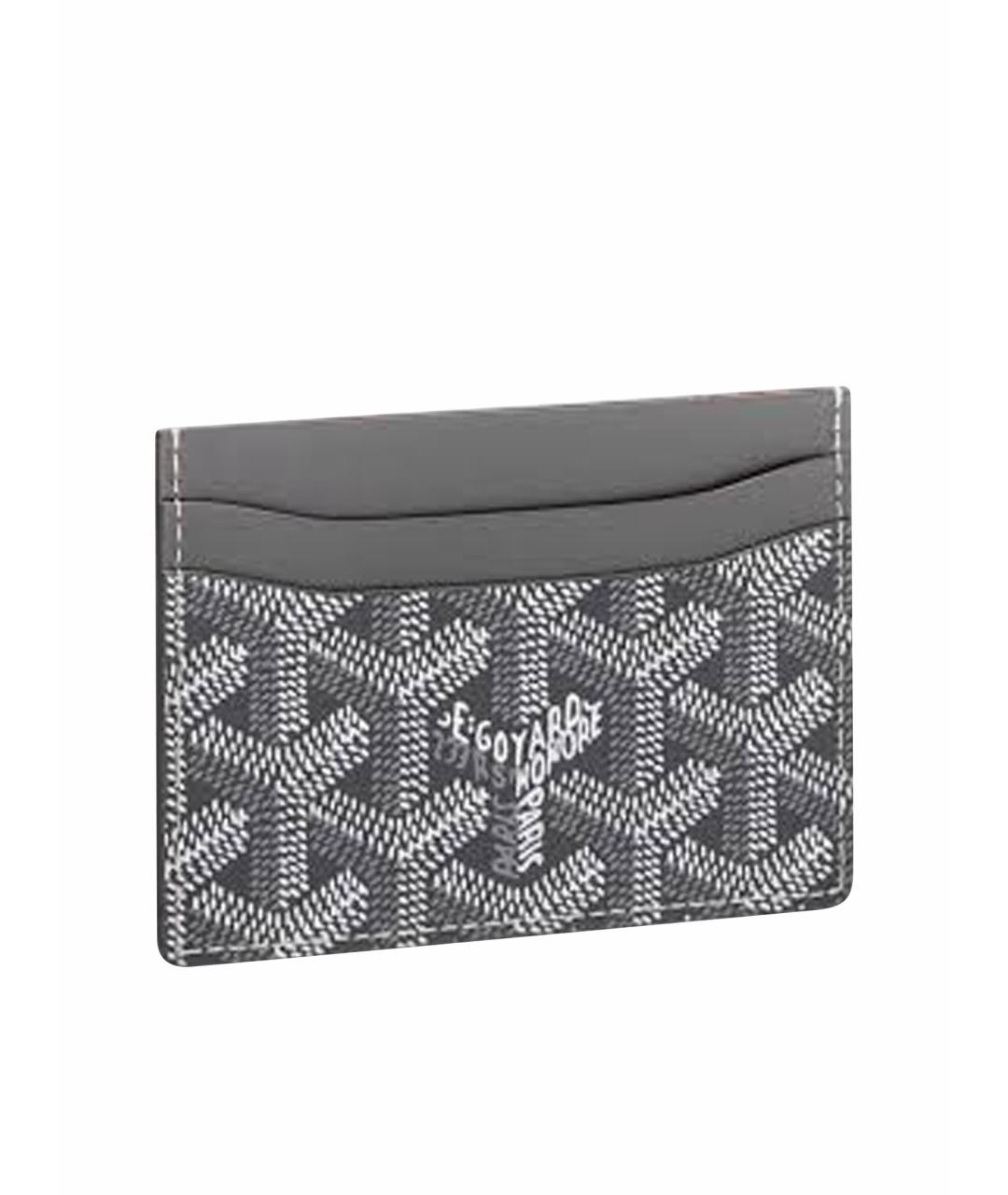 GOYARD Серая визитница, фото 1