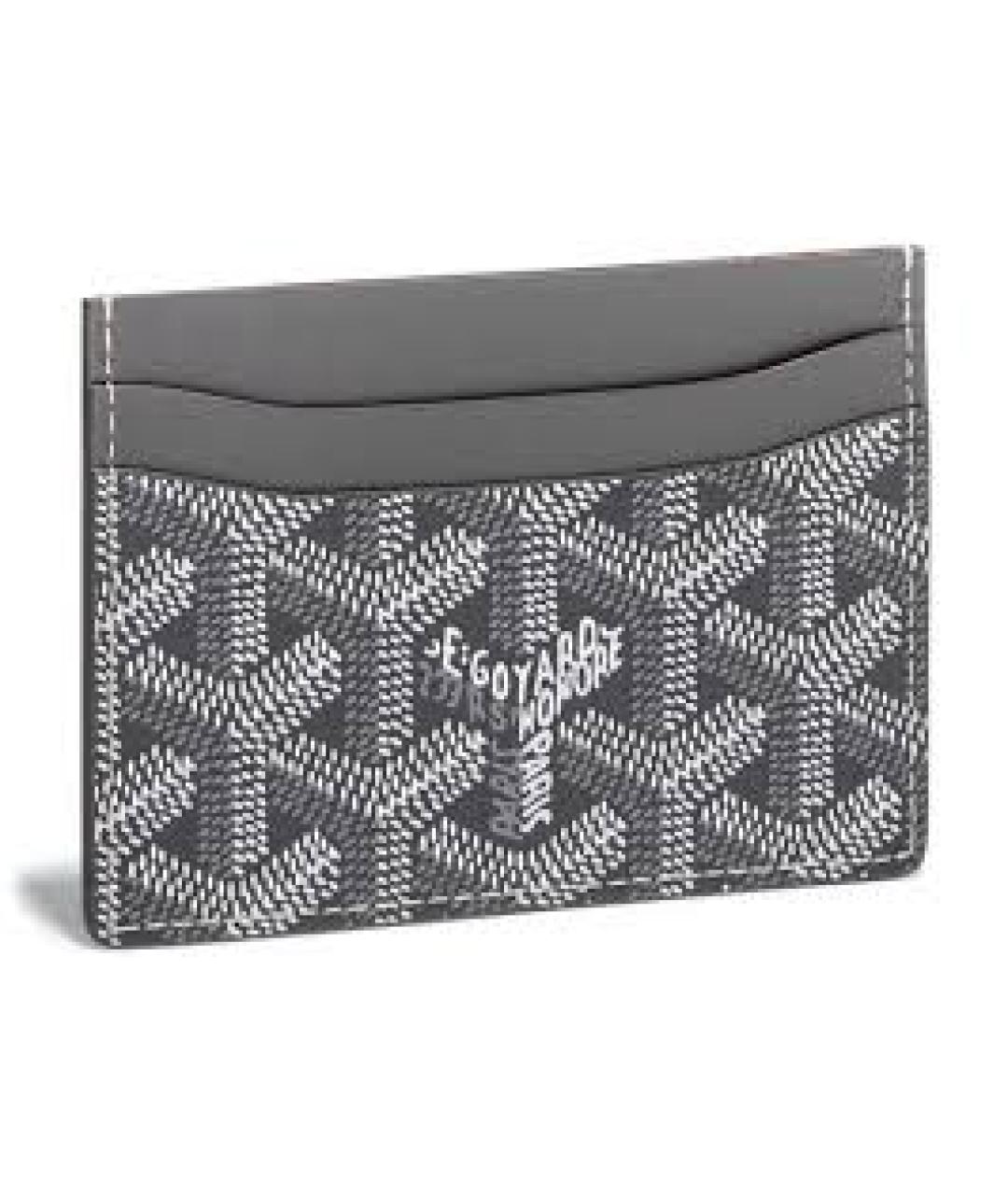 GOYARD Серая визитница, фото 3