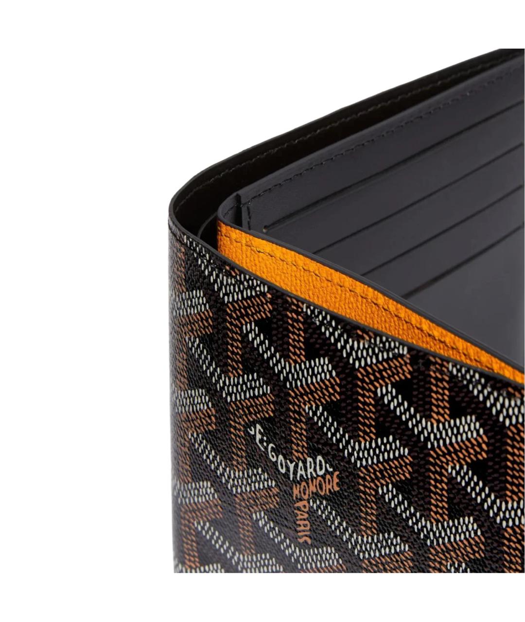 GOYARD Коричневый кошелек, фото 3