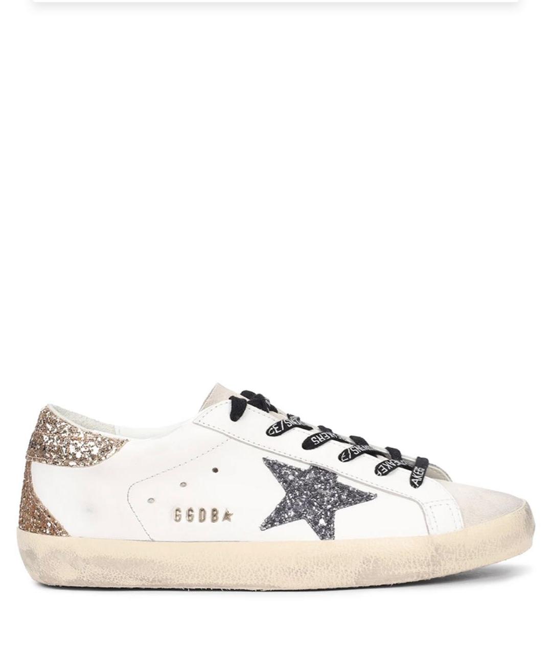 GOLDEN GOOSE DELUXE BRAND Белые кеды, фото 1