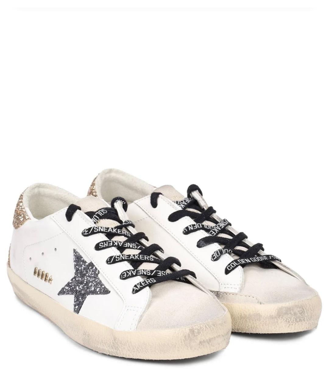 GOLDEN GOOSE DELUXE BRAND Белые кеды, фото 2