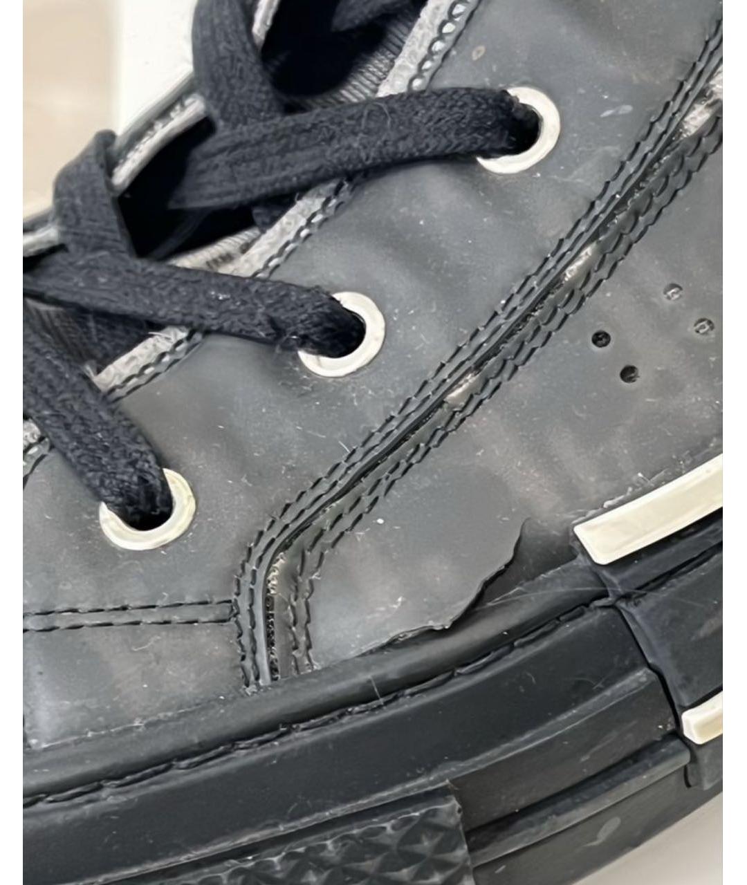CHRISTIAN DIOR Черные высокие кроссовки / кеды, фото 5