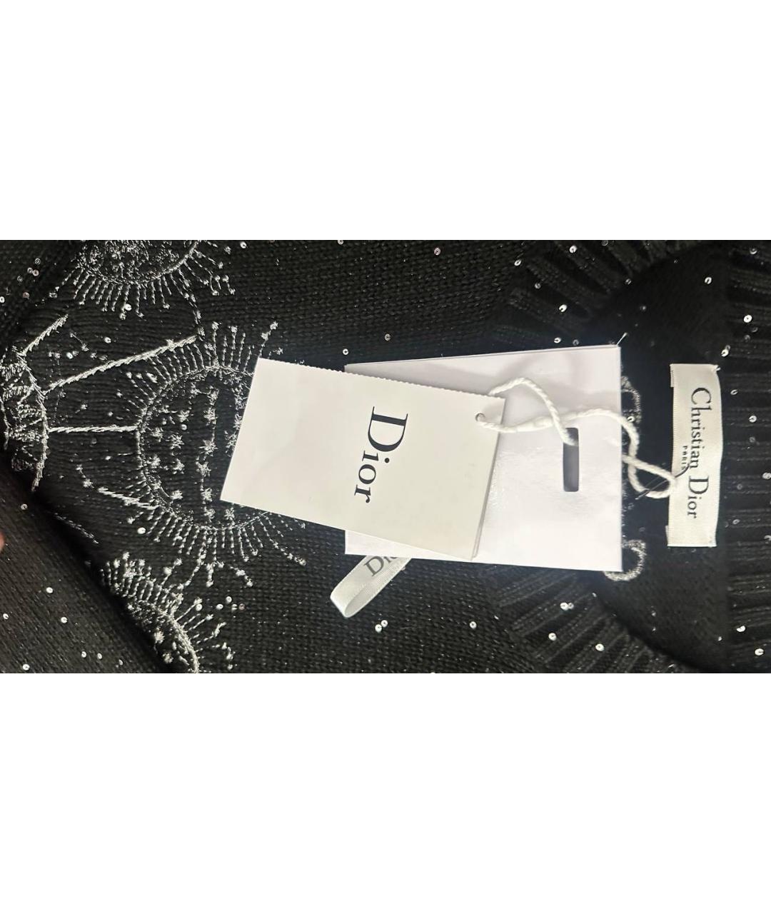 CHRISTIAN DIOR Черный джемпер / свитер, фото 4