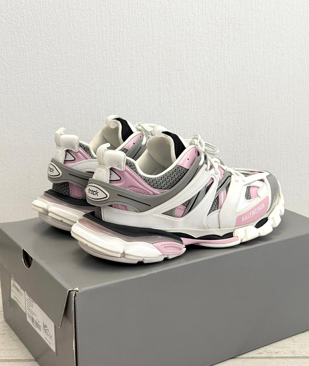 BALENCIAGA Белые низкие кроссовки / кеды, фото 5