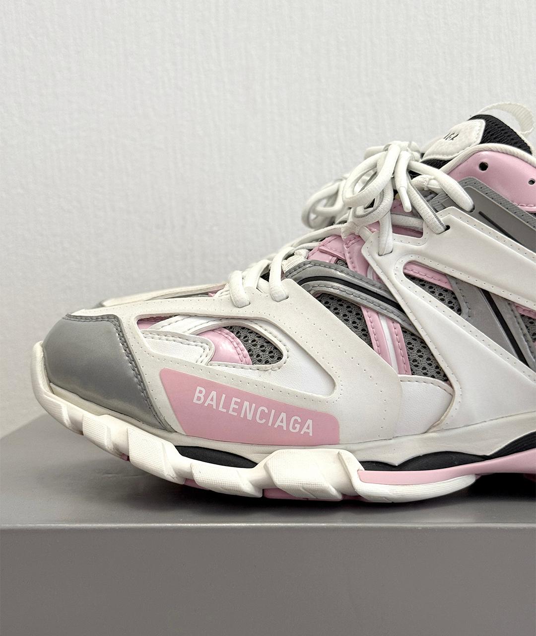 BALENCIAGA Белые низкие кроссовки / кеды, фото 8
