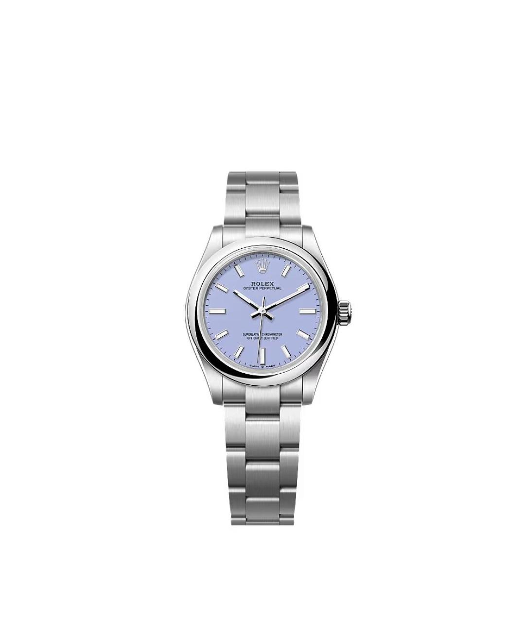 ROLEX Фиолетовые металлические часы, фото 1