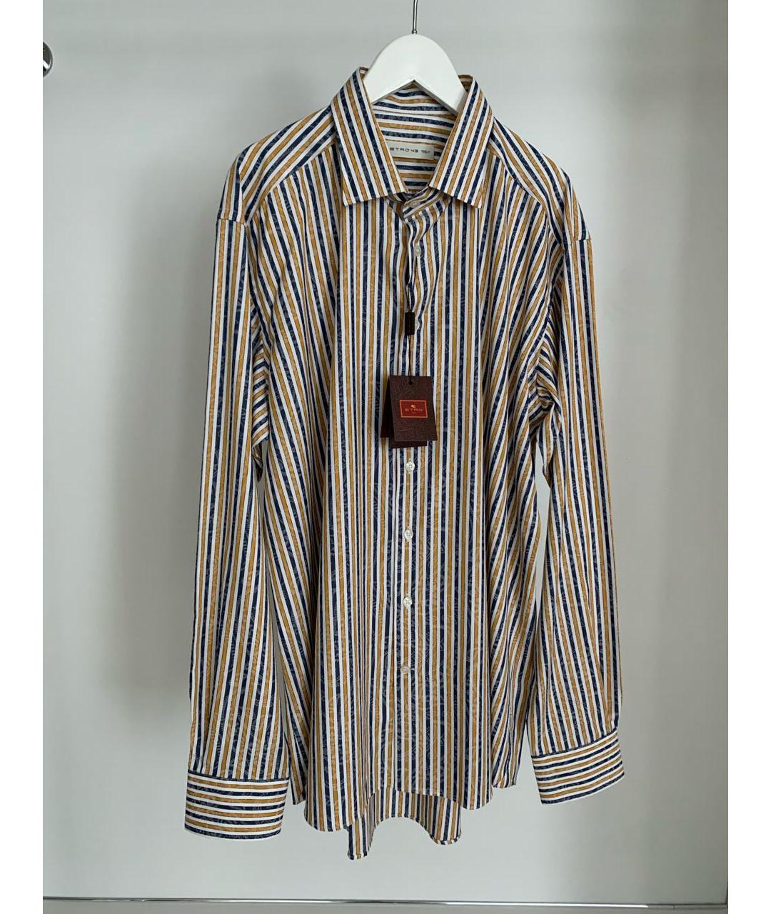ETRO Мульти хлопковая классическая рубашка, фото 6