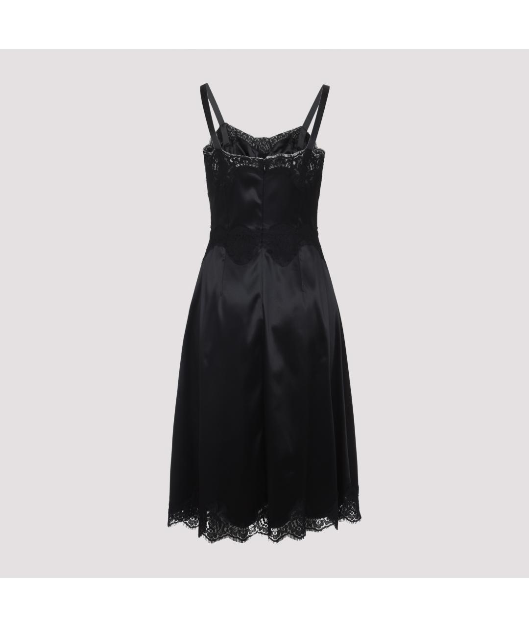 DOLCE&GABBANA Черное платье, фото 2