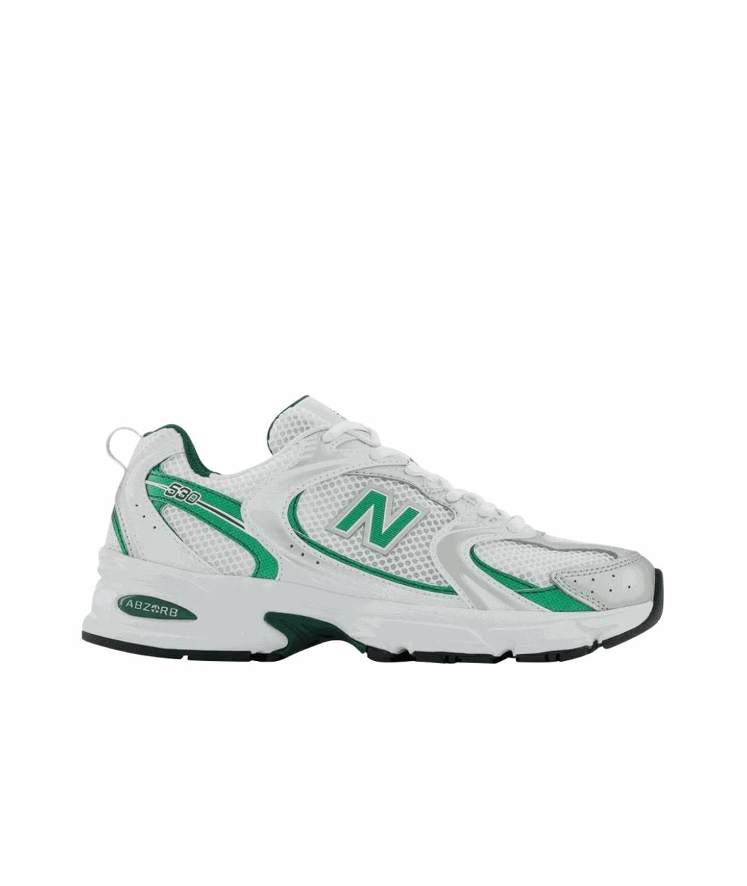 NEW BALANCE Белые синтетические кроссовки, фото 1