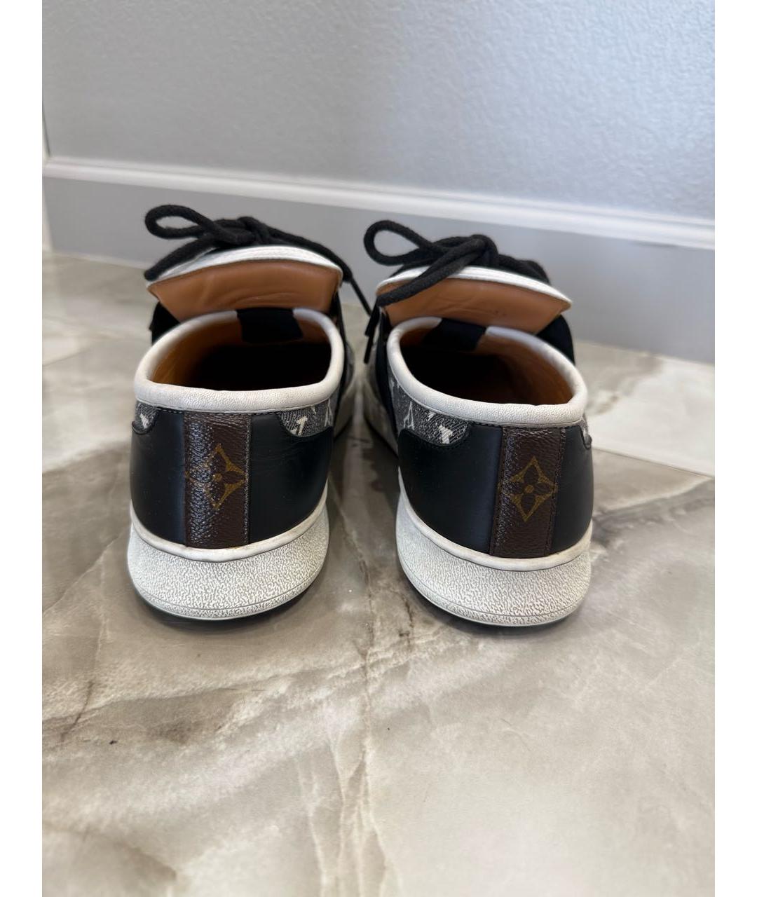 LOUIS VUITTON Кожаные кроссовки, фото 4