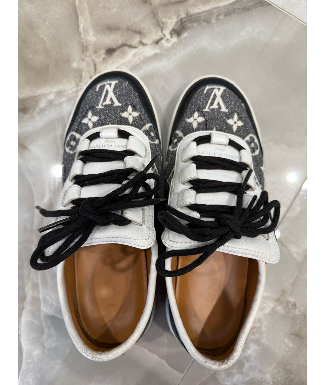 LOUIS VUITTON Кожаные кроссовки, фото 2