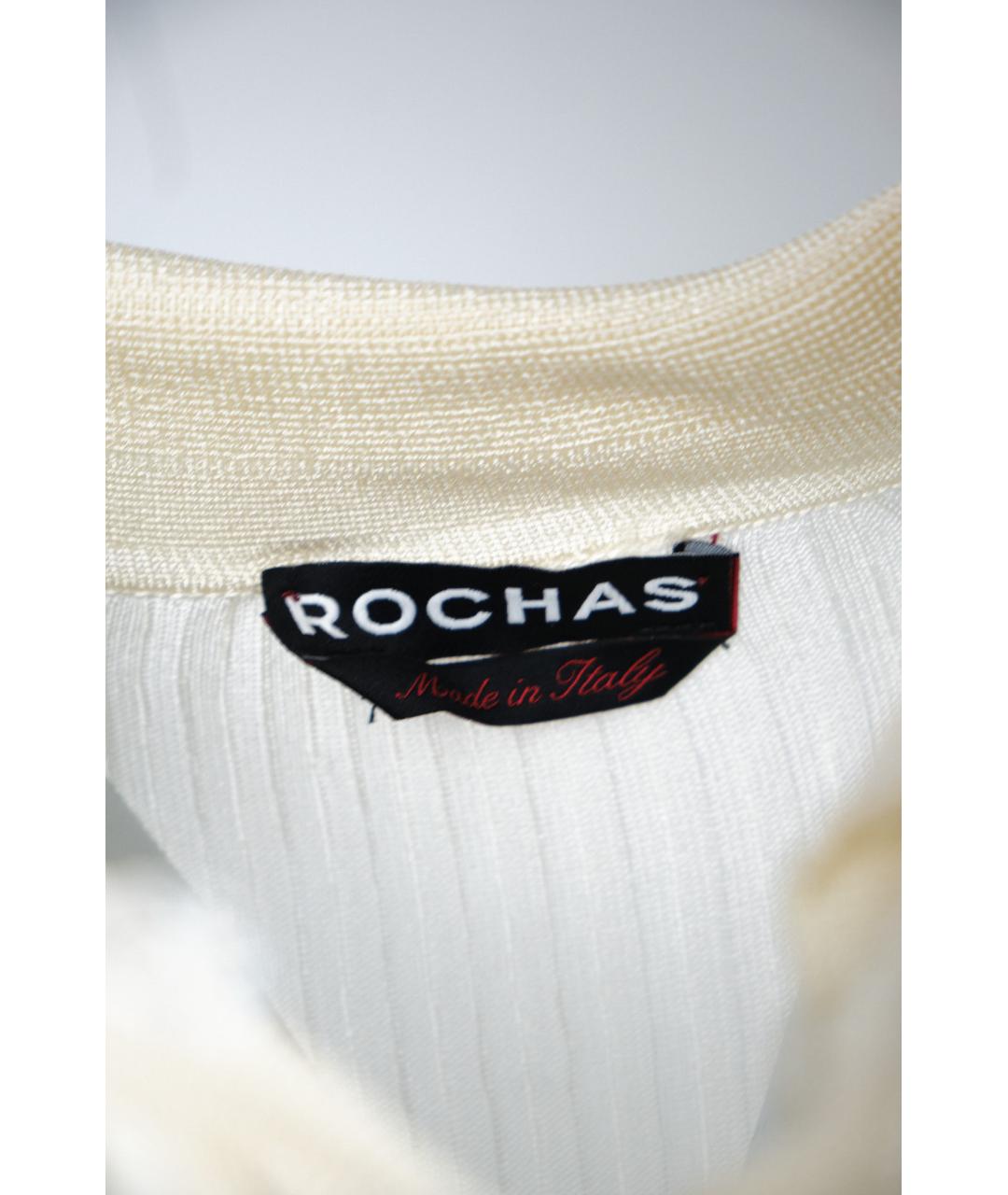 ROCHAS Белая вискозная футболка, фото 3