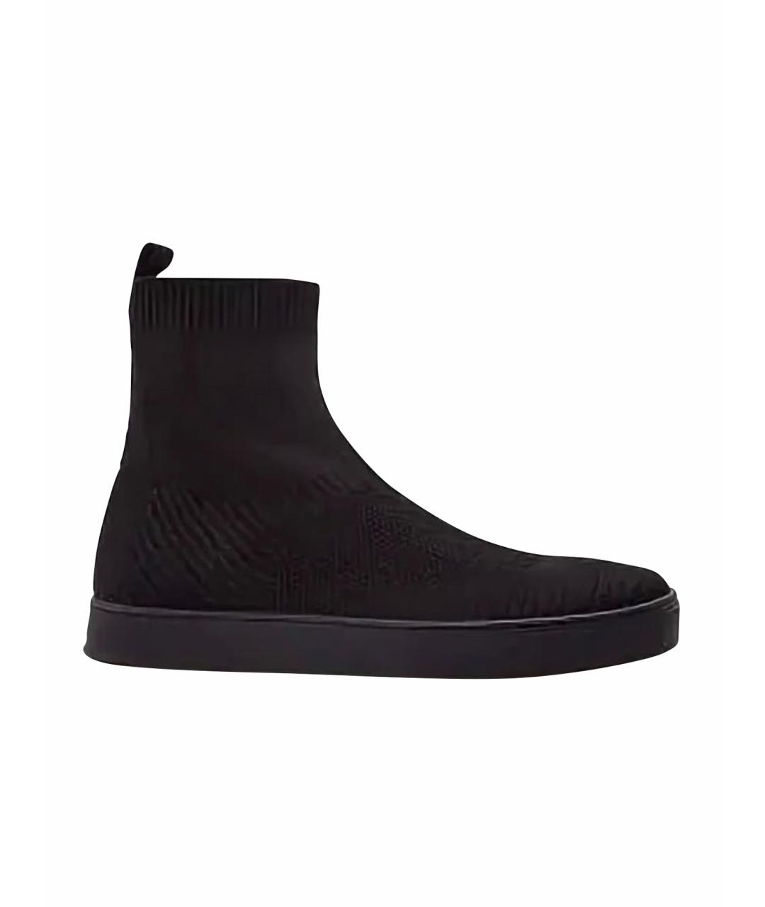 MAX MARA Черные кеды, фото 1