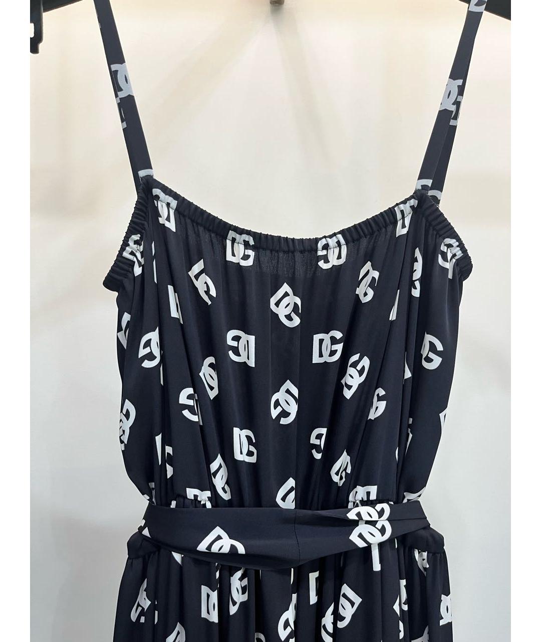 DOLCE&GABBANA Черный сарафан, фото 4