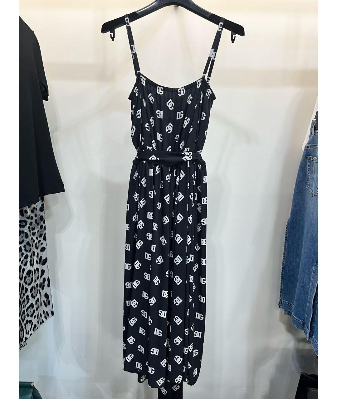 DOLCE&GABBANA Черный сарафан, фото 2