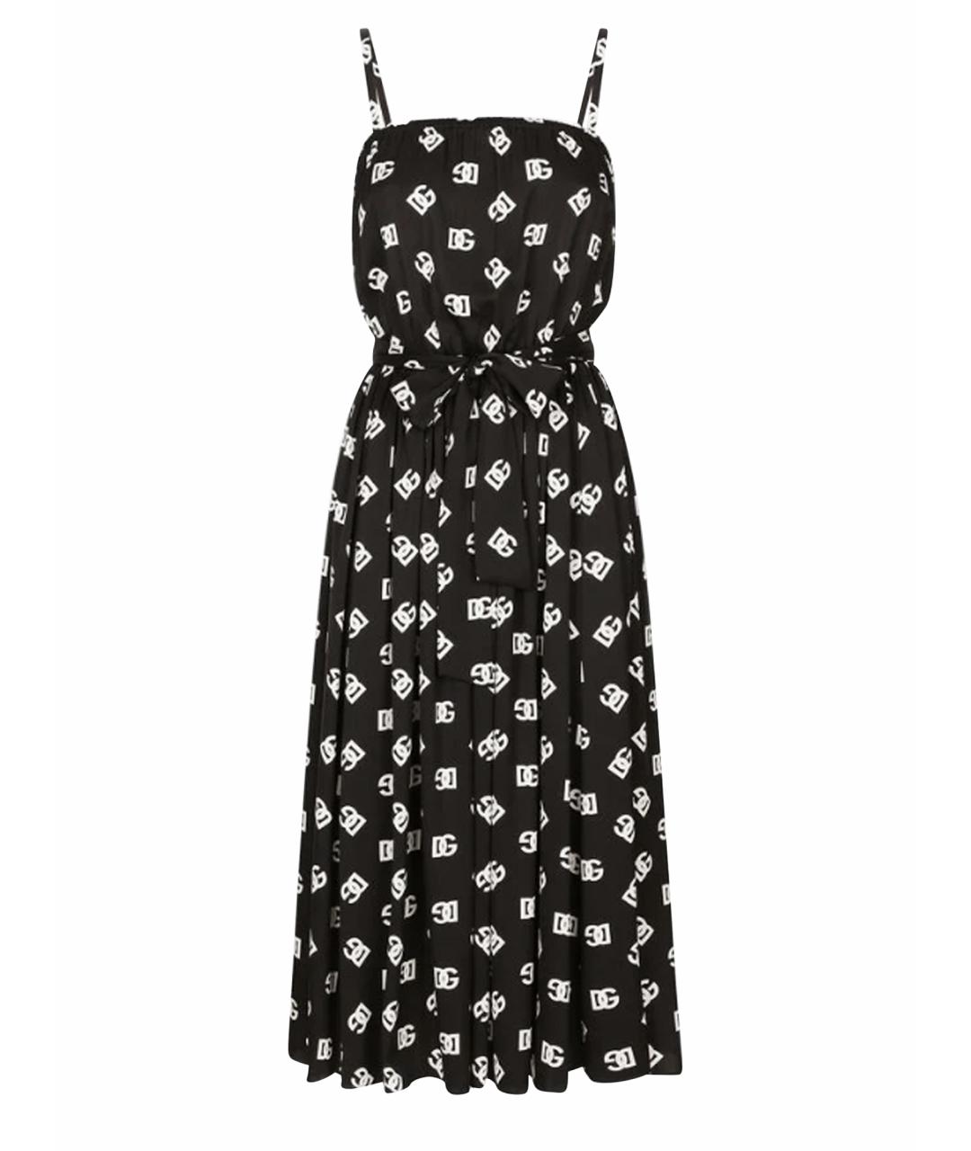 DOLCE&GABBANA Черный сарафан, фото 1