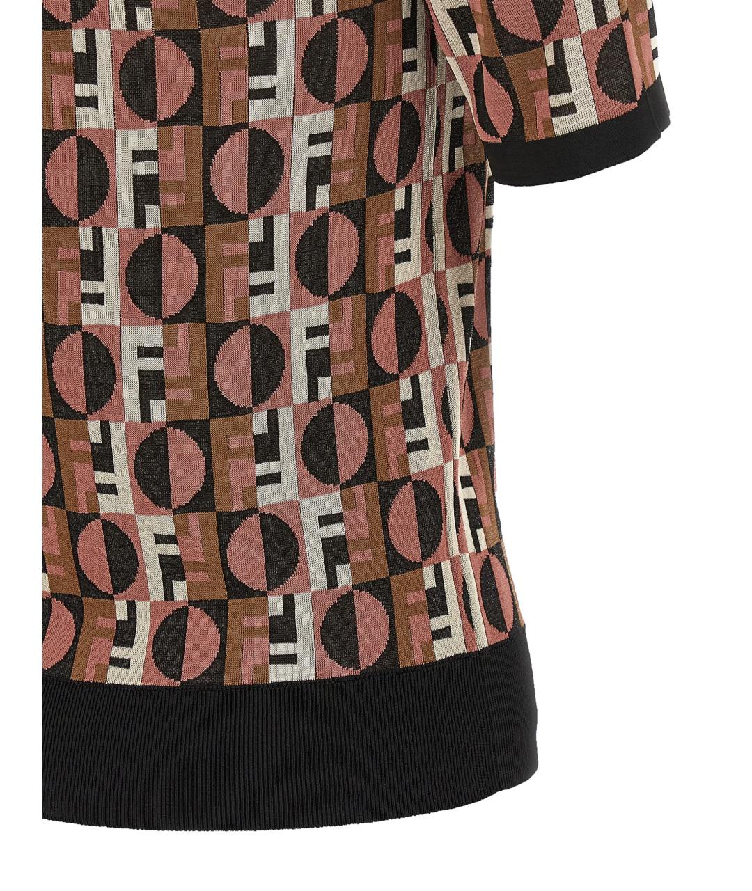 FENDI Мульти вискозный джемпер / свитер, фото 4
