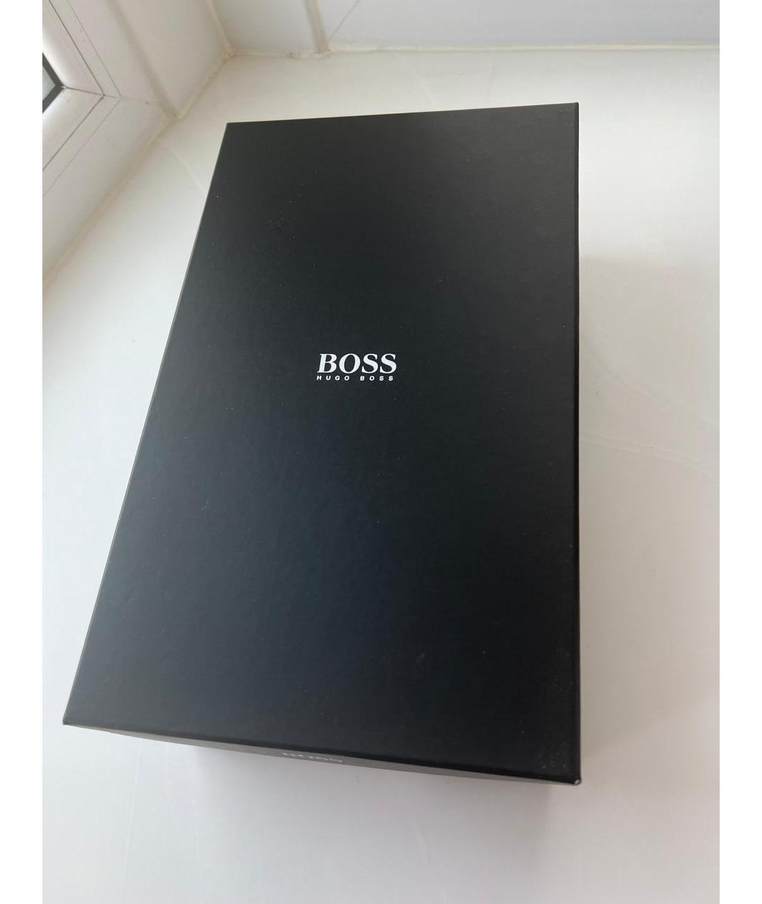 HUGO BOSS Белые синтетические слипоны, фото 7