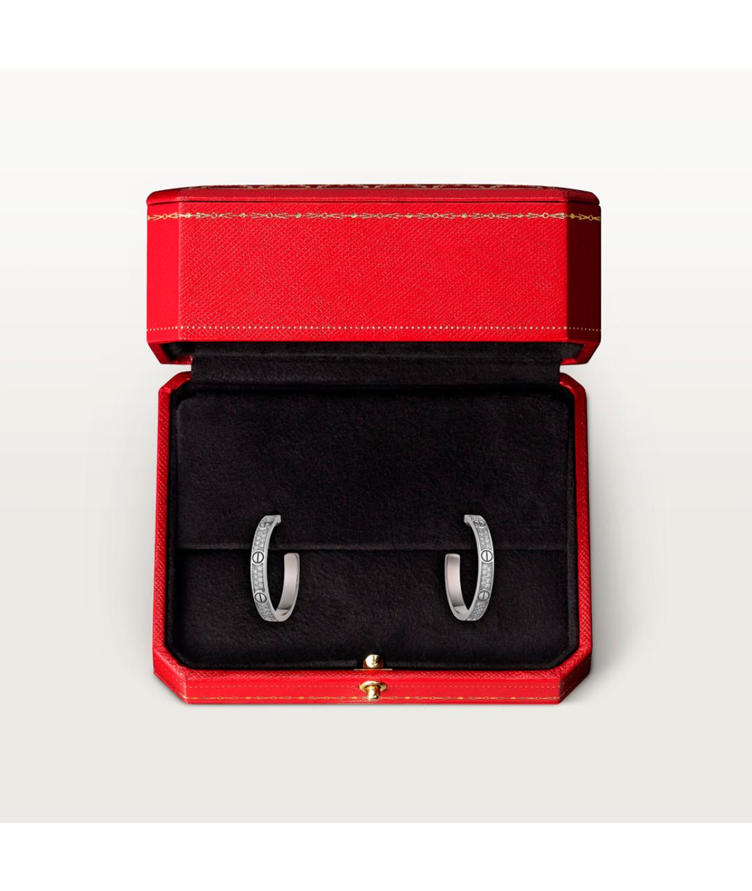 CARTIER Серьги из белого золота, фото 2