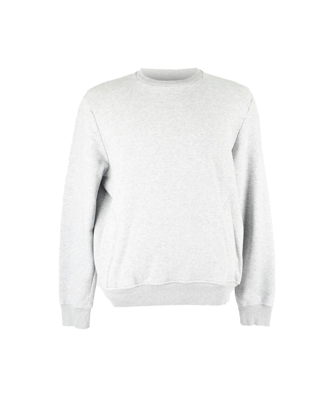 ERMENEGILDO ZEGNA XXX Серый хлопковый джемпер / свитер, фото 1
