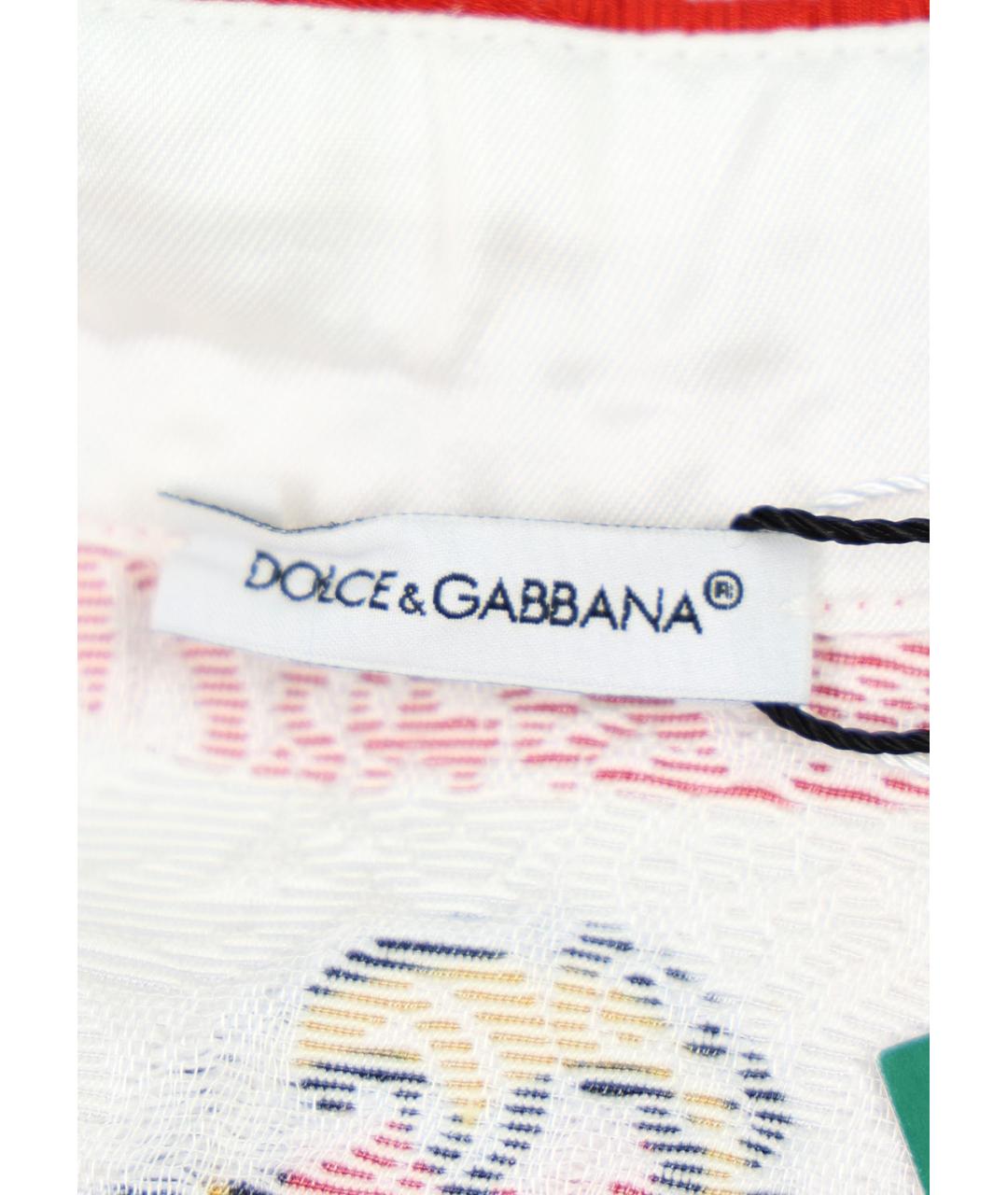 DOLCE&GABBANA Мульти вискозная юбка, фото 3