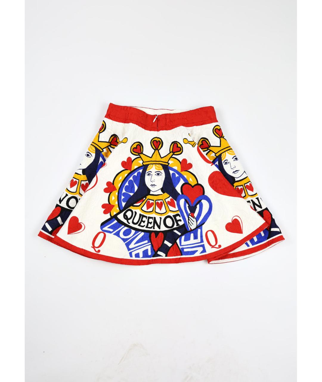 DOLCE&GABBANA Мульти вискозная юбка, фото 2