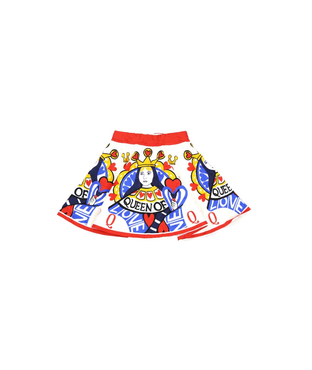 DOLCE&GABBANA Мульти вискозная юбка, фото 1