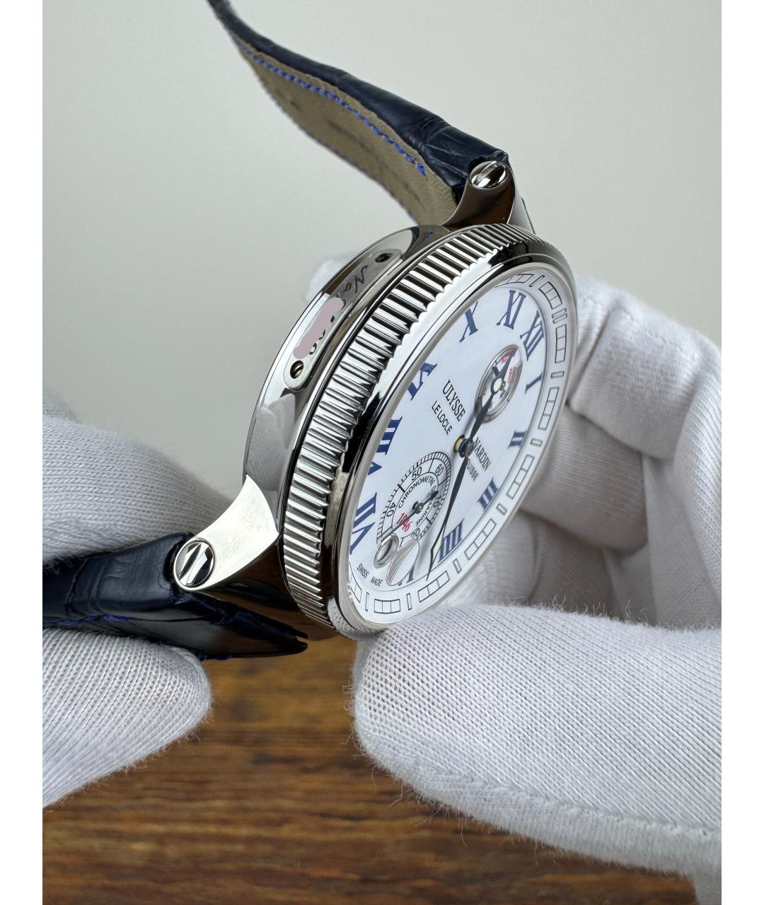 Ulysse Nardin Белые часы, фото 4