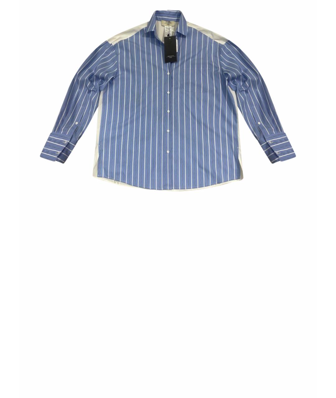 WEEKEND MAX MARA Голубая хлопковая рубашка, фото 1