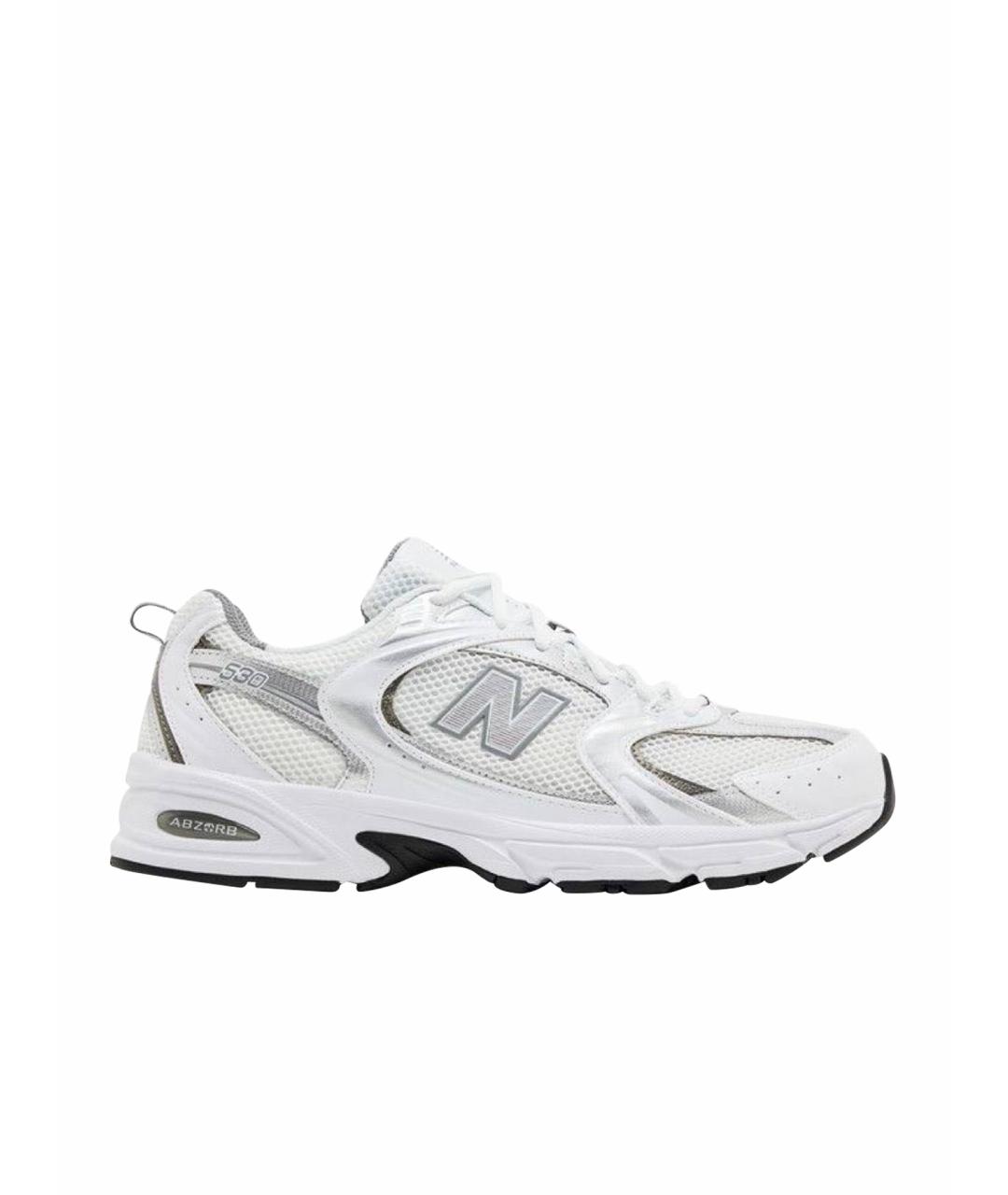 NEW BALANCE Белые синтетические кроссовки, фото 1