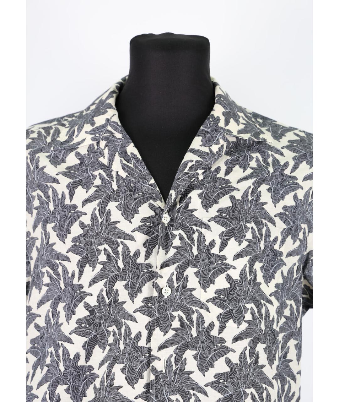 BRIONI Мульти льняная кэжуал рубашка, фото 4