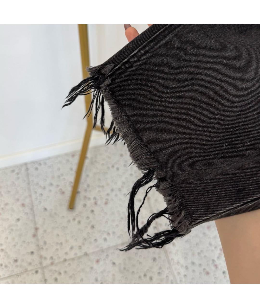 ALEXANDER WANG Черные деним шорты, фото 7