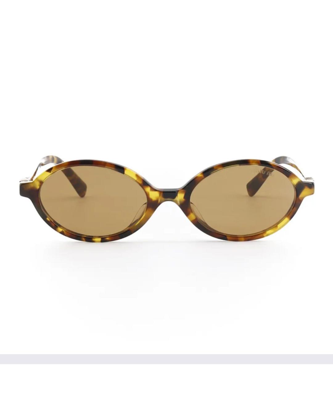 MIU MIU Пластиковые солнцезащитные очки, фото 5