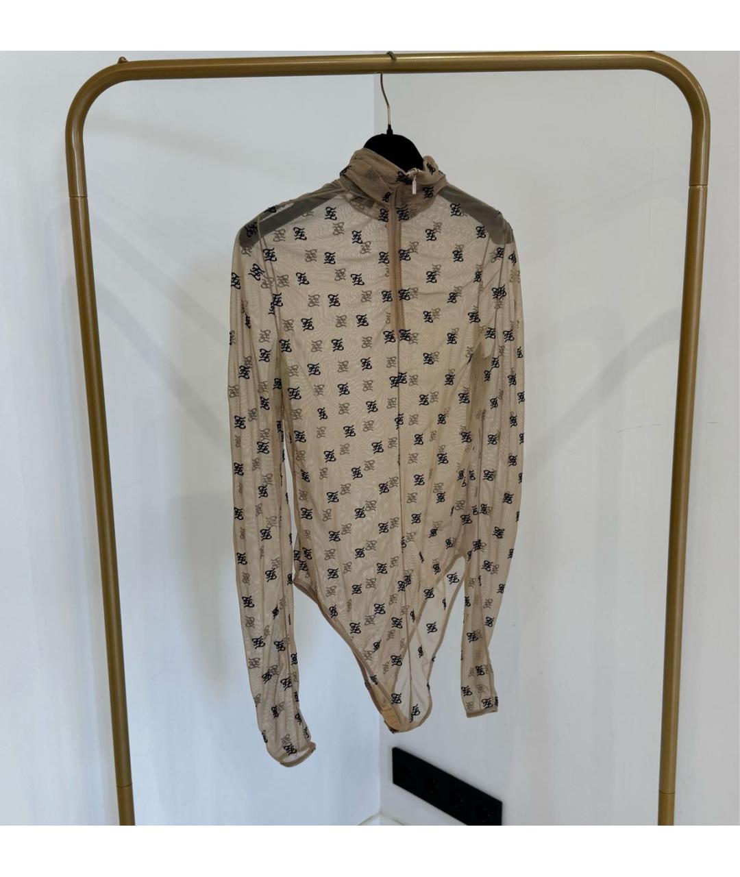 FENDI Бежевое боди, фото 2