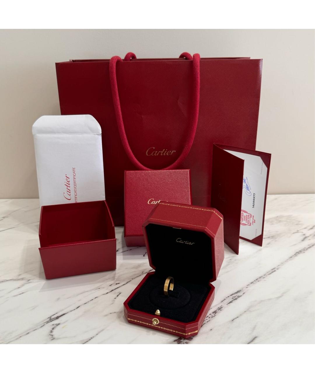 CARTIER Кольцо из желтого золота, фото 5