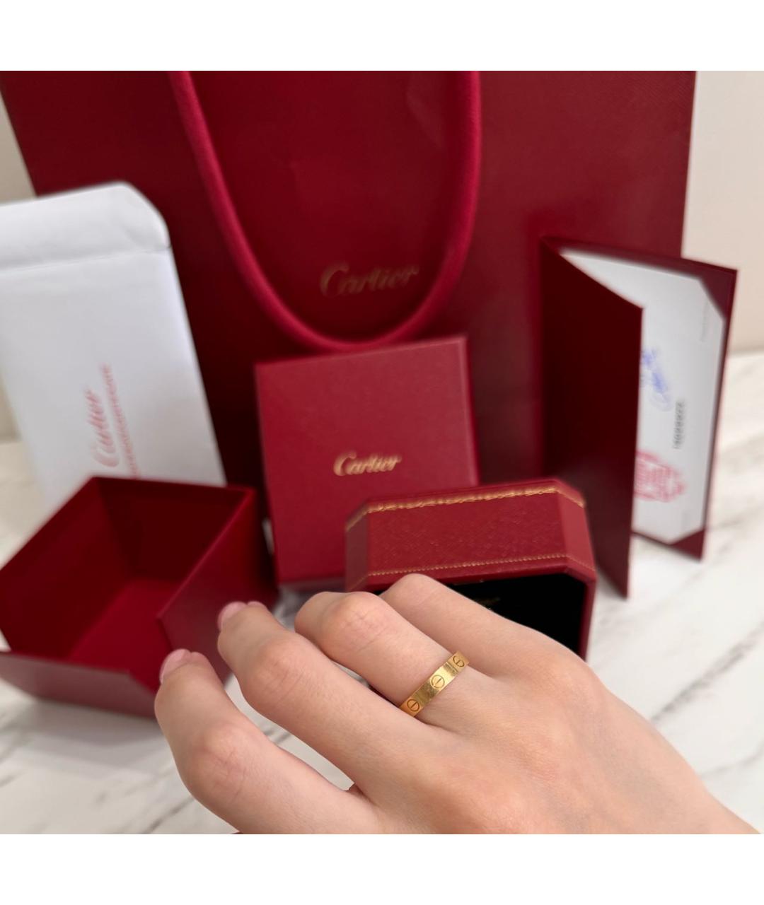 CARTIER Кольцо из желтого золота, фото 3