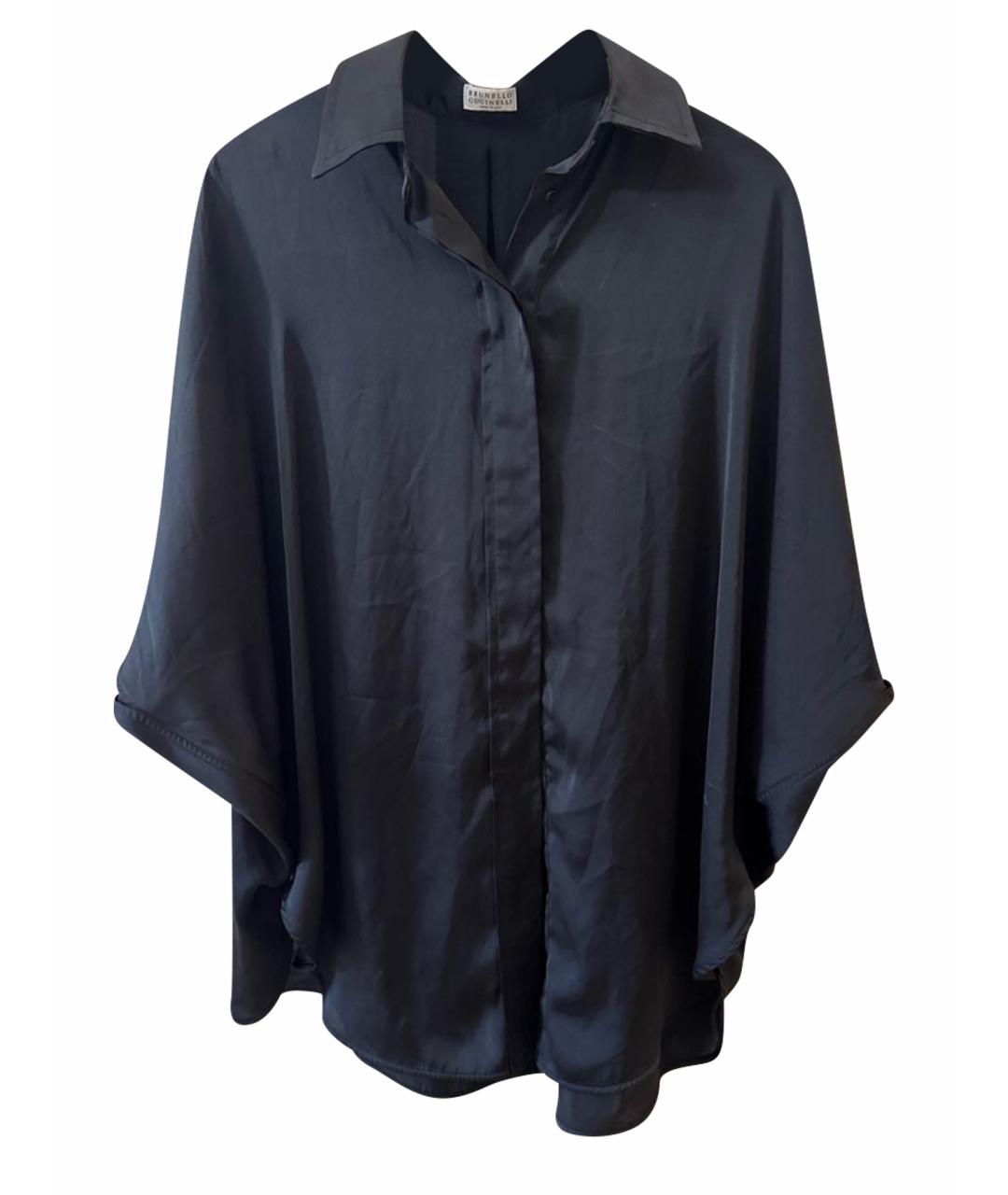 BRUNELLO CUCINELLI Черная блузы, фото 5