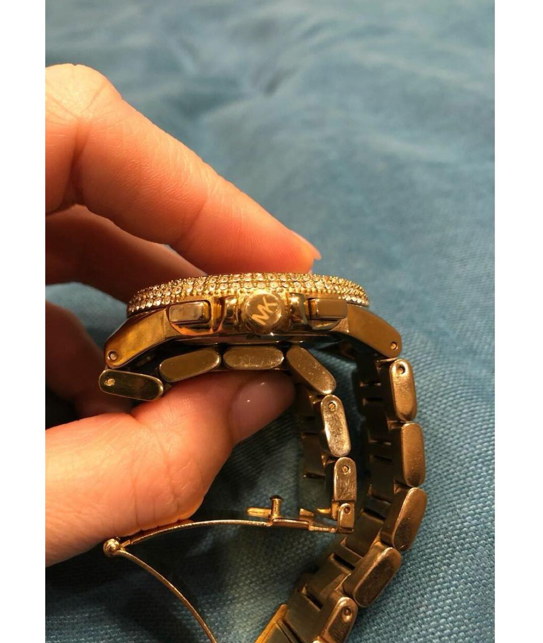 MICHAEL KORS Золотые часы, фото 4